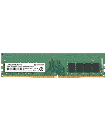 TRANSCEND 4GB JM DDR4 3200MHz U-DIMM 1Rx8 512Mx8 CL22 1.2V