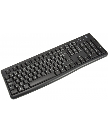 LOGITECH K120 Corded Keyboard Kolor: CZARNY USB for Business - EMEA (US) - Towar z uszkodzonym opakowaniem (P)