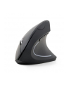 GEMBIRD MUSW-ERGO-01 Ergonomic wireless optical mouse MUSW-ERGO-01 1600 DPI USB Kolor: CZARNY - Towar z uszkodzonym opakowaniem (P) - nr 1
