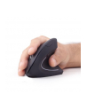 GEMBIRD MUSW-ERGO-01 Ergonomic wireless optical mouse MUSW-ERGO-01 1600 DPI USB Kolor: CZARNY - Towar z uszkodzonym opakowaniem (P) - nr 6