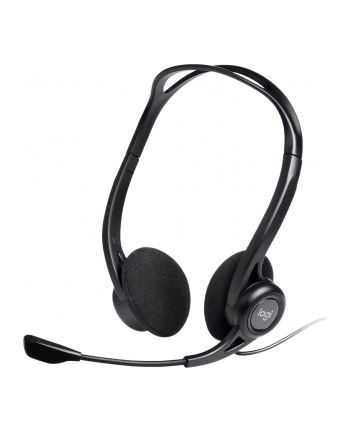 LOGITECH 981-000100 Headphones and microphone PC 960 Stereo Headset USB - Towar z uszkodzonym opakowaniem (P)