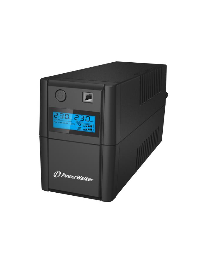 power walker POWERWALK VI 850 SHL UPS LINE-INTERACTIVE 850VA 2X SCHUKO RJ11 IN/OUT USB LCD - Towar z uszkodzonym opakowaniem (P) główny
