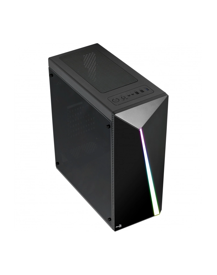 AEROCOOL AEROPGSSHARDRGB-BK PC case ATX w/o PSU Aerocool SHARD RGB - USB3.0 - Towar z uszkodzonym opakowaniem (P) główny