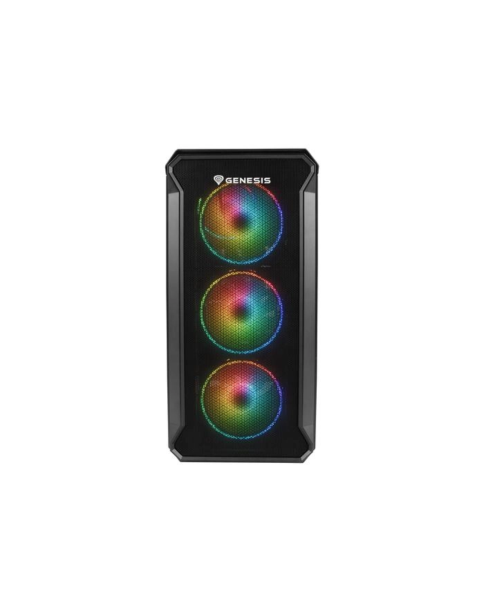 NATEC Genesis PC case Irid 503 aRGB micro - Towar z uszkodzonym opakowaniem (P) główny