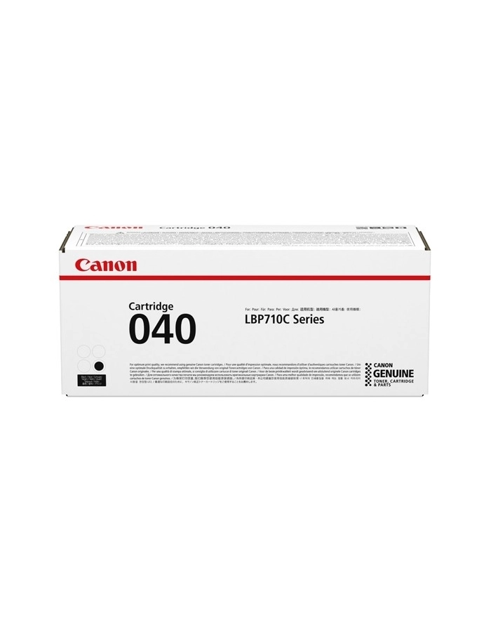 CANON 040BK cartridge Kolor: CZARNY - Towar z uszkodzonym opakowaniem główny