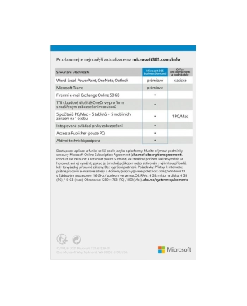 microsoft MS M365 Bus Standard Retail German Subscription P8 EuroZone 1 License Medialess 1 Year (EN) nr 2
