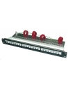 DIGITUS Patch Panel Case 1U for Keystone Module 24-Port 19Inch for RJ45 and LWL module Kolor: CZARNY - Towar z uszkodzonym opakowaniem (P) - nr 1