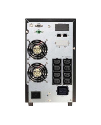 power walker POWERWALK VFI 3000 CG PF1 UPS On-Line 1/1 Phase 3000VA CG PF1 USB/RS-232 8x c13 1xC19 EPO LCD - Towar z uszkodzonym opakowaniem (P) nr 1