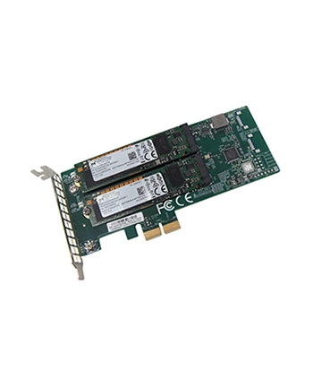 fujitsu technology solutions FUJITSU PDUAL CP100 FH/LP M.2 Boot and Adapter card in PCIe FH/LP Formfactor nr 2