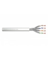 DIGITUS CAT 6A U-FTP patch cable raw length 305 m paper box AWG 27/7 LSZH simplex color grey - nr 1