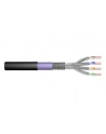 DIGITUS S-FTP PIMF network earth installation cable CAT7 4x2xAWG23/1 1200MHz Kolor: CZARNY 1000m roll - nr 13