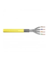 DIGITUS Installation cable cat.7A S/FTP B2ca solid wire AWG 22/1 LSOH 500m yellow reel - nr 9