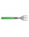DIGITUS DK-1843-VH-1 CAT 8.2 S-FTP install. cable 2000MHz AWG 22/1 Dca 100m ring simplex green - nr 1