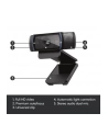 LOGITECH C920 HD Pro Webcam USB Black - nr 49