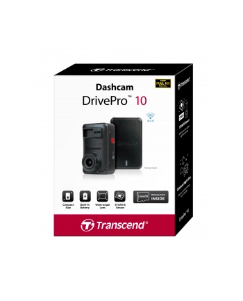 TRANSCEND 32GB Dashcam DrivePro 10 Non-LCD Sony Sensor nr 1