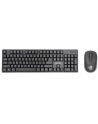 MANHATTAN Wireless Keyboard and Optical Mouse Set One 2.4GHz USB-Dongle Connection for Both Black (EN) - nr 11