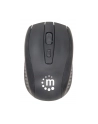 MANHATTAN Wireless Keyboard and Optical Mouse Set One 2.4GHz USB-Dongle Connection for Both Black (EN) - nr 4