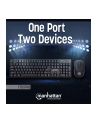 MANHATTAN Wireless Keyboard and Optical Mouse Set One 2.4GHz USB-Dongle Connection for Both Black (EN) - nr 7