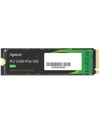 APACER SSD AS2280P4U 256GB M.2 PCIe Gen3 x4 NVMe 3500/3000 MB/s