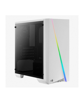 AEROCOOL AEROPGSCYLONMINI-WH PC case Micro-ATX CYLON MINI RGB WHITE USB 3.0 - Towar z uszkodzonym opakowaniem (P)