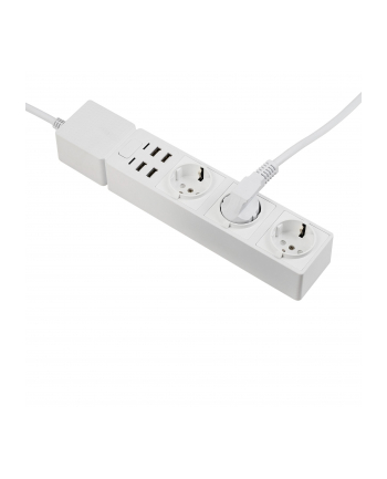 EDIMAX SP-1123WT Smart Wi-Fi Power Strip 3 (wersja europejska) type AC outputs + 4 USB outputs