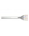 DIGITUS CAT 6A U-FTP patch cable raw length 100 m paper box AWG 27/7 LSZH simplex color grey - nr 6