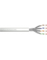 DIGITUS CAT 6A U-FTP patch cable raw length 100 m paper box AWG 27/7 LSZH simplex color grey - nr 7