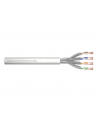 DIGITUS CAT 6A U-FTP patch cable raw length 100 m paper box AWG 27/7 LSZH simplex color grey - nr 8