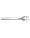 DIGITUS CAT 6A U-FTP patch cable raw length 100 m paper box AWG 27/7 LSZH simplex color grey - nr 9