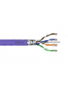 DIGITUS Installation cable cat.6 F/UTP Dca solid wire AWG 23/1 LSOH 305m violet foiled - nr 6