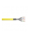 DIGITUS Installation cable cat.7A S/FTP B2ca solid wire AWG 22/1 LSOH 500m yellow reel - nr 5
