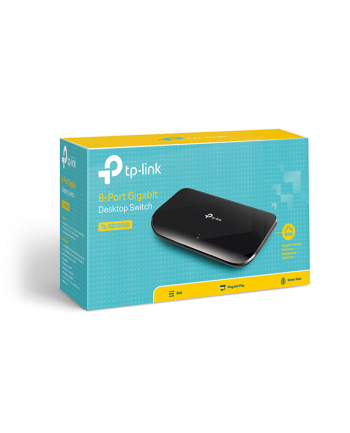 TP-LINK TL-SG1008D Switch 8x10/100/1000Mbps - Towar z uszkodzonym opakowaniem (P)