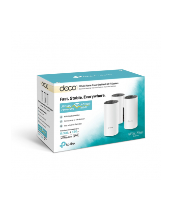 TP-LINK Deco P9 AC1200 Hybrid Mesh WiFi system with Powerline 3-pack - Towar z uszkodzonym opakowaniem (P)