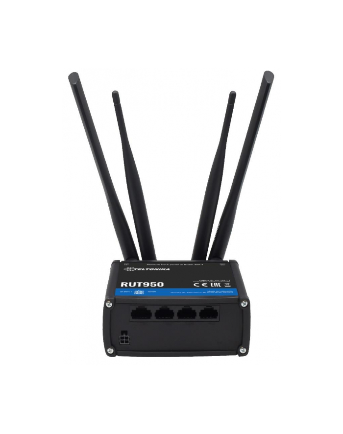 teltonika networks TELTONIKA RUT950 - 4G/LTE/3G/2G Industrial Router Dual SIM - MEIG Version główny