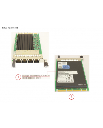 fujitsu technology solutions FUJITSU PLAN CP 4x1Gbit Cu Intel I350-T4 OCPV3