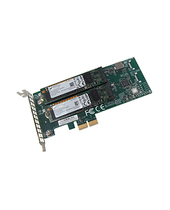 fujitsu technology solutions FUJITSU PDUAL CP100 FH/LP M.2 Boot and Adapter card in PCIe FH/LP Formfactor