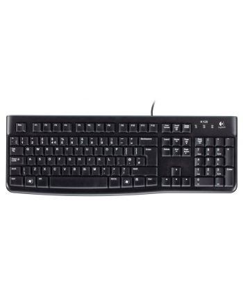 LOGITECH K120 Corded Keyboard Kolor: CZARNY USB CZE-SKY QWERTZ