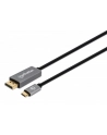MANHATTAN 8K 60Hz USB-C to DisplayPort 1.4 Adapter Cable 2m - nr 8