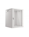 LANBERG WF01-6615-10S wall-mounted rack 19 demounted flat pack 15U/600x600mm gray - Towar z uszkodzonym opakowaniem (P) - nr 1
