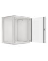 LANBERG WF01-6615-10S wall-mounted rack 19 demounted flat pack 15U/600x600mm gray - Towar z uszkodzonym opakowaniem (P) - nr 3