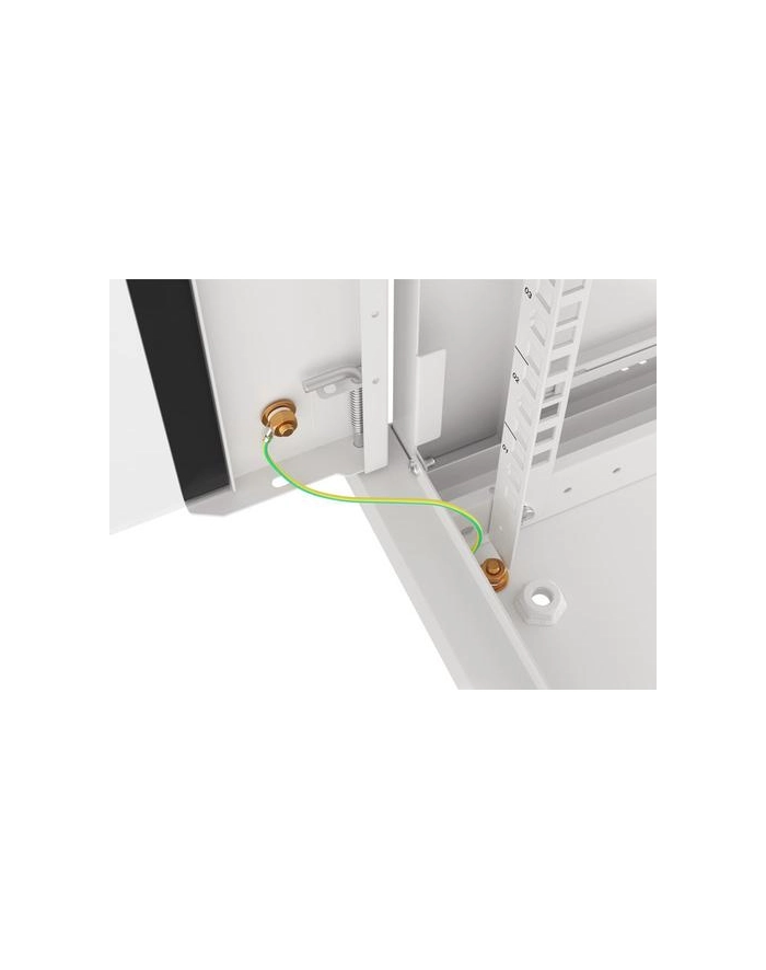 LANBERG WF01-6615-10S wall-mounted rack 19 demounted flat pack 15U/600x600mm gray - Towar z uszkodzonym opakowaniem (P) główny
