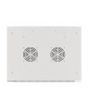 LANBERG Wall mount cabinet 19inch 12U 600x450 steel doors grey flat pack - nr 23
