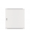 LANBERG Wall mount cabinet 19inch 12U 600x450 steel doors grey flat pack - nr 27