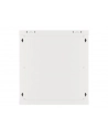 LANBERG Wall mount cabinet 19inch 12U 600x450 steel doors grey flat pack - nr 28