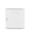 LANBERG Wall mount cabinet 19inch 12U 600x450 steel doors grey flat pack - nr 2