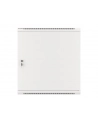 LANBERG Wall mount cabinet 19inch 12U 600x450 steel doors grey flat pack - nr 41