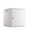 LANBERG Wall mount cabinet 19inch 12U 600x600 steel doors grey flat pack - nr 21
