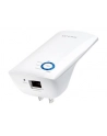 TP-LINK 300Mbps Universal Wireless N Range Extender Wall Mount 2.4GHz 300Mbps 802.11b/g/n - Towar z uszkodzonym opakowaniem (P) - nr 16