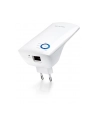 TP-LINK 300Mbps Universal Wireless N Range Extender Wall Mount 2.4GHz 300Mbps 802.11b/g/n - Towar z uszkodzonym opakowaniem (P) - nr 38