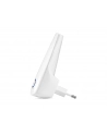 TP-LINK 300Mbps Universal Wireless N Range Extender Wall Mount 2.4GHz 300Mbps 802.11b/g/n - Towar z uszkodzonym opakowaniem (P) - nr 44